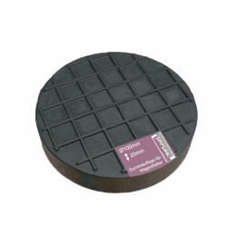 Gummiauflagen Verschiedene Größen für Wagenheber und Hebebühnen zum Reifenwechseln Rangierwagenheber Gummiklotz Gummiunterlage (100x20 Waffel)