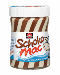Schwartau SchokoMac, Schoko-Milch Aufstrich, 400g 400 g (1er Pack)