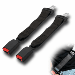 2 Stück Autositzgurt Verriegelungszunge Auto Gurtadapter Clip Autositzgurt Zubehör Autositz Ersatz Steckerverschluss Autositzgurt Stecker Einstellschnalle,Anschnaller Verlängerung