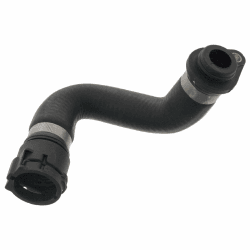 febi bilstein 49252 Kühlwasserschlauch mit Schnellverschluss , 1 Stück, Schwarz