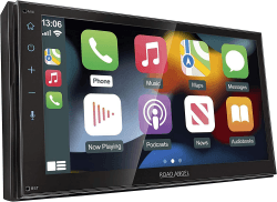Road Angel RA-X621BT Autoradio, mit Apple Car Play, Android Auto, 7" kapazitivem Touchscreen, Bluetooth, Spotify, WAZE, Navigationssystem, Schwarz