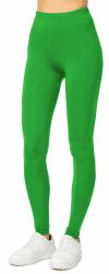 Merry Style Damen Lange Leggings aus Viskose MS10-143 3XL Grün