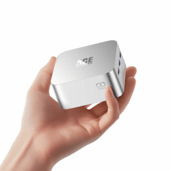 ACEMAGICIAN T8Plus Mini PC,12th Gen Ιntel Alder Lake N100 Mini PC (bis zu 3,40 GHz),16GB LPDDR5 512GB M.2 SSD Pocket Mini PC Windows 11 Pro with Dual RJ45 | 4K HDMI*3 | WiFi 5 für Zuhause/Büro/Schule Intel N100 16GB LPDDR5+512GB SSD