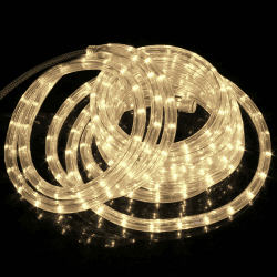 Forever Speed 6M LED Lichterschlauch Außen,216LEDs Wasserfest LED Lichtschlauc Schlauch Außen und Innen für Weihnachten, Hochzeit, Dach, Zaun Dekoration Beleuchtung WarmWeiß IP65