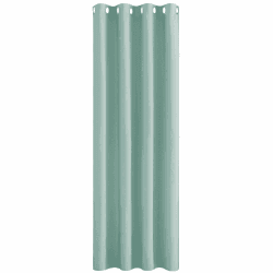 PONY DANCE Verdunkelungsvorhang Kinderzimmer Junge 1 Stück H 260 x B 140 cm Wohnzimmer Vorhang Blickdicht Thermovorhang Hitzeschutz Blickdichte Vorhänge mit Ösen, Sommergrün H260 x B140 cm (1er Pack) Sommergrün