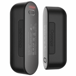 OCOOPA handwärmer elektrisch, 10000 mAh Split-Magnetic 2er-Pack, 4 Heizmodi, schnelleres Aufheizen handwärmer wiederverwendbar，handwärmer USB powerbank für Outdoor im Winter, UT2s (MagTwins) Klassisches Schwarz