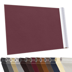 YAFLC kunstleder selbstklebend Fuchsia, 40 x 160cm leder patch selbstklebend, kunstleder reparaturset für couch Autositz Sofa Möbel Leder Reparatur Jacken und Renovierung 40x160cm Fuchsia