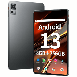 SGIN Tablet 11.97 Zoll Android 13 Tablet PC 8GB RAM 256GB Storage, 2000 * 1200 FHD IPS Display, Octa-core Processor, Dual Camera(5MP+13MP), WiFi, Bluetooth, GPS, Type-c, 8000mAh Battery