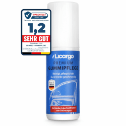 LICARGO Gummipflege Auto Dichtung Winter - reinigt, pflegt & hält Gummi geschmeidig - Auto Gummipflege Winter verhindert Festfrieren von Gummidichtung 75ml 1x Gummipflege 75ml