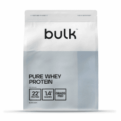 Bulk Pure Whey Protein Pulver, Eiweißpulver, Vanille, 1 kg, 33 Portionen, Verpackung Kann Variieren Vanille 33 Portionen (1er Pack)