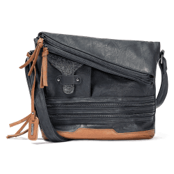 Rieker Divide Damen Messenger Handtasche S Blau (Baltik)