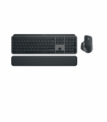 Logitech MX Keys S Combo: MX Master 3S, MX Keys S & MX Palm Rest - Graphit, US QWERTY-Layout