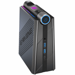 ACEMAGICIAN RGB Mini PC Gaming AMD Ryzen 9 6900HX (8C/16T,bis zu 4,9 GHz), 16GB DDR5 512GB NVME PCIe3.0 SSD,AMD Radeon 680M Micro Desktop Computer mit 3-Modi-Anpassung|WIFI6|Dual Lüfter Ryzen 9 6900HX/16G DDR5 512 SSD