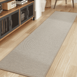Color G Teppich Läufer, Läufer Flur rutschfest, Flur Teppich, Küchenteppich, Küchenläufer Waschbar, Fußmatte Lang, Läufer für Küche, Flur & Wohnraum (Beige, 65x240cm) 65x240cm Beige