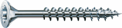 SPAX Universalschraube, 5,0 x 50 mm, 500 Stück, T-STAR plus, Senkkopf, Teilgewinde, 4CUT, WIROX A3J, blank verzinkt, 0191010500505 5,0 x 50 mm 500 Stück Single