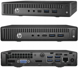 HP 18cm Silent Mini-PC Business Office Multimedia Computer mit 3 Jahren Garantie! Intel Pentium 4400T 2x2.90GHz - 16 GB DDR4-512 GB SSD - USB3 - Windows 11 Prof. 64-Bit - 7795 Pentium 4400T - 16GB - 512 SSD Intel Pentium