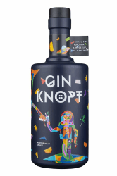 Gin Knopf | aus frischen Orangen und Käutern destilliert | einzigartiges Aroma | handcrafted Gin | 44% | 500ml 500 ml