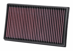 K&N Motorluftfilter 33-3005: Hochleistung, Abwaschbar, Ersatzfilter, Erhöhte Leistung, 2012-2024 (Golf, Tiguan, Passat, Polo, A3, Q2, S3, TT, Ateca, Leon, Laroq, Octavia)