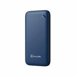 GlocalMe UPP 4G Mobiler WLAN Router, Keine SIM-Karte nötig, Keine Roaminggebühren, MiFi Geräte mit 1GB globalen Daten,Tragbarer WLAN-Router mit nur 113g (Blau)
