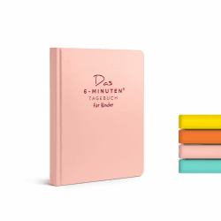 6-Minuten Gefühlstagebuch Kinder 6-13 Jahre - Tagebuch Mädchen - Tagebuch Kinder zum Gefühle verstehen, Selbstbewusstsein & Achtsamkeit aufbauen Flamingo Pink