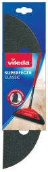 Vileda Superfeger Classic Besen Ersatzkehrteil, Mikroschaum für optimale Schmutzaufnahme, wirbelt keinen Staub auf, für Glatte Böden, 1er Pack 1 Stück (1er Pack) Classic Besen Ersatzkehrteil Single