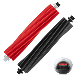 roborock Original Zubehör, Trennbare Rubber DuoRoller-Bürste fur S8/S8 +/S8 Pro Ultra/Q8 max/Q8 max+/Q5 maxRoboter Staubsauger