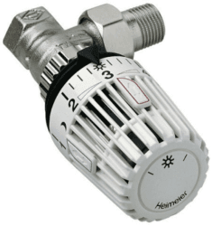HEIMEIER HSK2N Thermostat-Kopf K weiß, mit Nullstellung, Single
