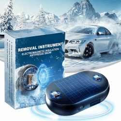 TBLMPNE Auto Enteiser Tragbare Kinetische Molekularheizung, Elektromagnetische molekulare Interferenz Frostschutzmittel Schneeräumungswerkzeug, Mikrowellen Molekular Enteisung Instrument (1 Pcs)