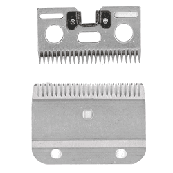 Scherklinge 24 Zähne Hartmetall-Pferdehaar-Schermaschine Tier-Trimmerschere Ersatzklinge für Den Bauernhof