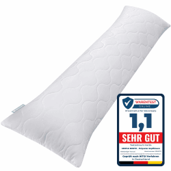 Hochwertiges Seitenschläferkissen 40x145 cm - Langes Kissen für Seitenschläfer - Body Pillow - Körperkissen für Erwachsene mit Mikrofaser-Füllung (40 x 145 cm lang) - Ökotex - Schlafkissen Waschbar 1st. | 40x145cm