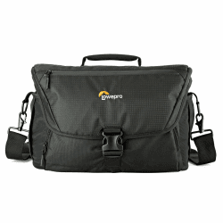 Lowepro Nova 200 AW II Black, Kuriertasche, Schwarz