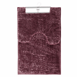 AmeliaHome Badematte Toilettenmatte Set 50x80 40x50 cm Badteppiche Badvorleger rutschfest Bati Traube 50 x 80 cm + 40 x 50 cm Traube