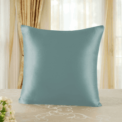 townssilk Beidseitig 100% 19mm Pure Maulbeerseide Kissenbezug für Haar und Haut Gesundheit.1Stück 80x80cm Größe Kissenbezug Aquagreen 80x80cm Aquagreen