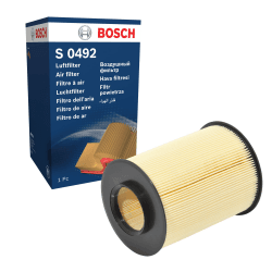 Bosch Automotive S0492 - Luftfilter Auto Einzeln