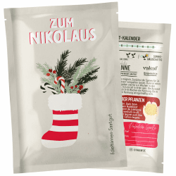 valeaf Dein Weihnachtsbaum zum Pflanzen I Edeltanne Samen I dein Baum 2030 I tolles Geschenk Weihnachten, Wichtelgeschenk u Adventskalender Füllung I Christbaum Tannenbaum Samen mit valeaf Samen Nikolaus