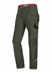 BP 1980-570-73 Schmale Arbeitshose - Schlanke Silhouette - Stretchmaterial - Elastischer Rücken - Ergonomischer Schnitt - 65% Polyester, 35% Baumwolle - Kurze Passform - Größe: 48s - Farbe: oliv 48 Kurz Olive