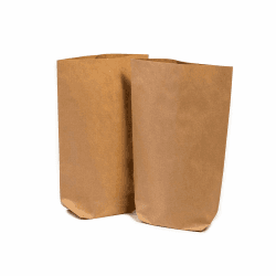 50 x Papiertüten Braun Groß (16,5 x 26 x 6 cm) - Braune Geschenktüten für Adventskalender - Ostertüten zum befüllen - Kraftpapiertüten, Bodenbeutel, Tüten, Tütchen, Beutel aus Papier 50 Stk.