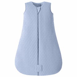 Yoofoss Schlafsack Baby Baumwolle 2.5 TOG Warm Winterschlafsack Weich Babyschlafsack Neugeborene im 12-18 Monaten Perfekte für Winter Blau 12-18 Monate Blau