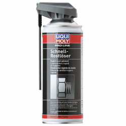 LIQUI MOLY Pro-Line Schnellrostlöser | 400 ml | Korrosionsschutz | Rostlöser | Art.-Nr.: 7390 400 ml (1er Pack) Pro-Line Schnellrostlöser