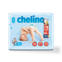 Indas Chelino Fashion & Love Windeln, Junior T 5 für 13-18 kg, (30 Stück)