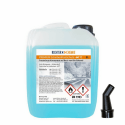 5 Liter Premium Scheibenfrostschutz - 60 Grad | Frostschutz Konzentrat für die Auto Scheibenwaschanlage | Scheibenfrostschutz Konzentrat 5L | Frostschutzmittel Scheibenwaschanlage