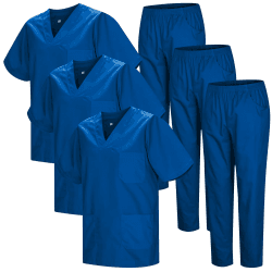 MISEMIYA Pack x 3 Stück, Unisex MZ-3-817-8312 (3er 3XL Blau 37 22