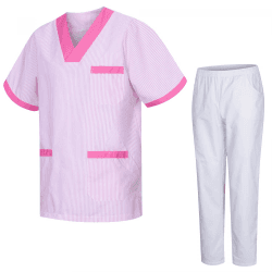 MISEMIYA Unisex Schrubb-Set T817-8312 L Fucsi T817-9