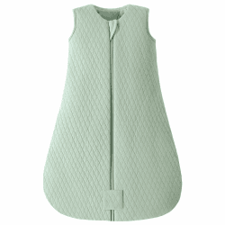 Yoofoss Schlafsack Baby Winter Baumwolle 2.5 TOG Warm Baby Winterschlafsack Weich Babyschlafsack Neugeborene im 6-12 Monaten Perfekte für Winter Grün 6-12 Monate Grün
