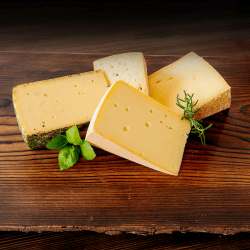 WURSTBARON® Hartkäse Paket 790g - Set aus verschiedenen Käsesorten am Stück - Käse Probierpaket