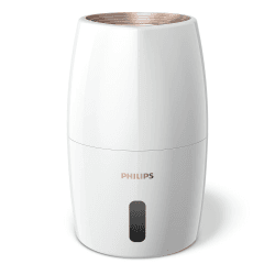 Philips Series 2000 Luftbefeuchter – für Räume bis 32 m², NanoCloud-Technologie, 3 Geschwindigkeitsstufen, Sleep-Modus, 2-Liter-Tank (HU2716/10) Luftreiniger 2000er Serie Für Räume bis 32 m² + digital Display Weiß