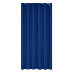 Deconovo Verdunkelungsvorhang Ösen Gardinen Schlafzimmer Ösenvorhang Blickdicht Dicke Thermogardine Kälteschutz Thermo Wärmeisolierend Raumtrenner, 280x200 cm(HöhexBreite), Königsblau, 1 Stück H280 x B200 cm (1er Pack) Königsblau