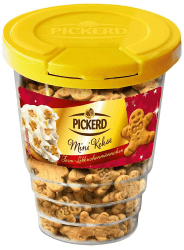 Mini - Kekse / Streudekor LEBKUCHENMÄNNCHEN (essbar / 40 g) WEIHNACHTEN BACK DEKORATION