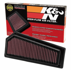 K&N 33-2965 Motorluftfilter: Hochleistung, Prämie, Abwaschbar, Ersatzfilter,Erhöhte Leistung, 2009-2015 (SLK200, SLK250, C180, C250, E200, E250)