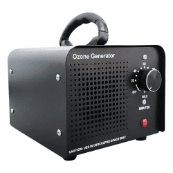 AHWOiHS Ozongenerator Auto 15,000 mg/h Ozongerät mit mit 120-Minuten Timer Tragbar O3 Ozon-Luftreiniger Ozongerät Industrieller Ozongenerator für Zimmer Garagen Hotels Bauernhöfe